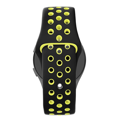 Bandz Coros Pace 2 sport band 'Deluxe' (zwart/geel)