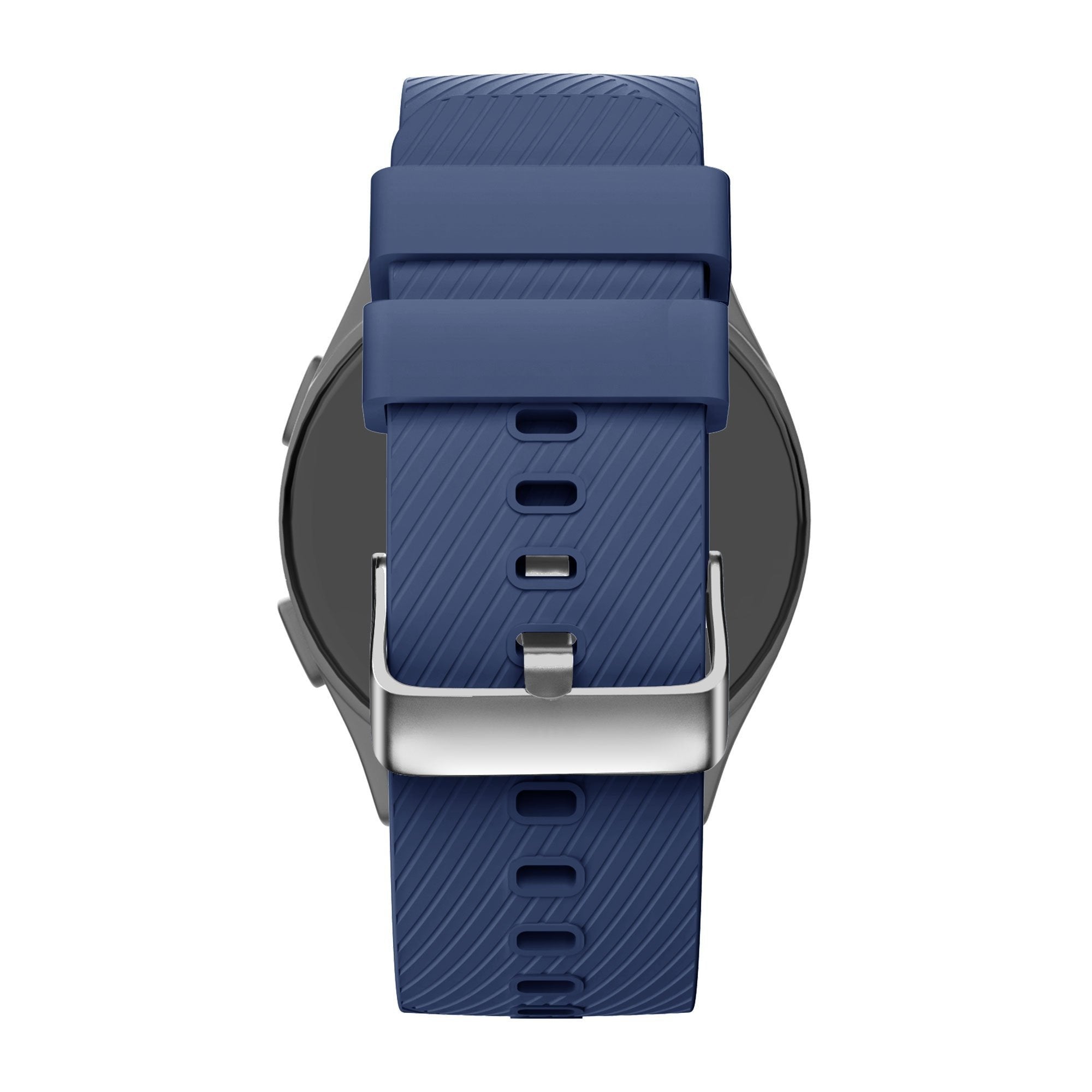 Bandz Huawei Watch GT 5 Pro - 46mm siliconen band 'Deluxe' (donkerblauw)