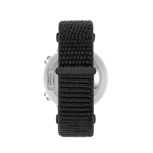 Bandz Garmin Forerunner 965 nylon loop band (zwart)