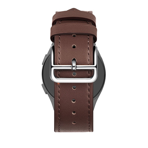 Bandz Huawei Watch Ultimate lederen band 'Deluxe' (bruin)