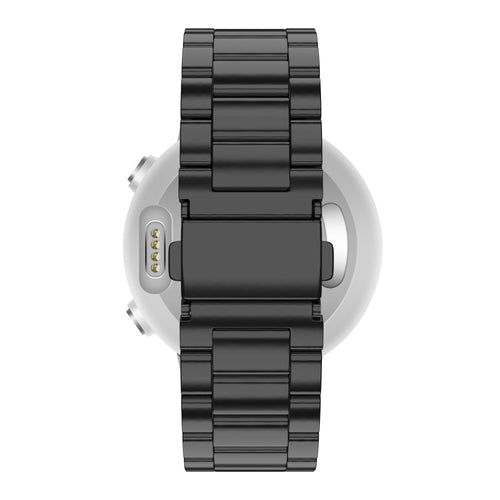 Bandz Garmin Forerunner 745 stalen band 'Classic' (zwart)