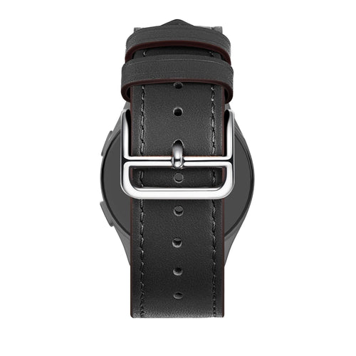 Bandz Suunto Race (S) Leather Strap 'Deluxe' (Black)