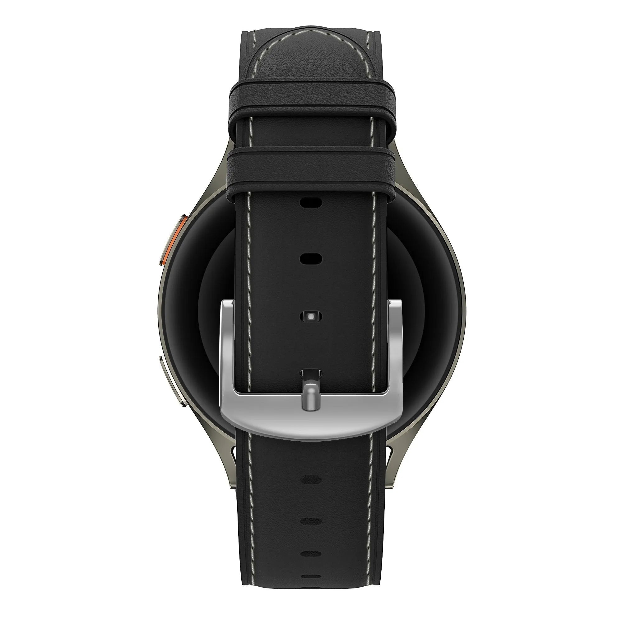 Bandz Actyve Smartwatch 20mm lederen band 'Easy fit' (zwart)