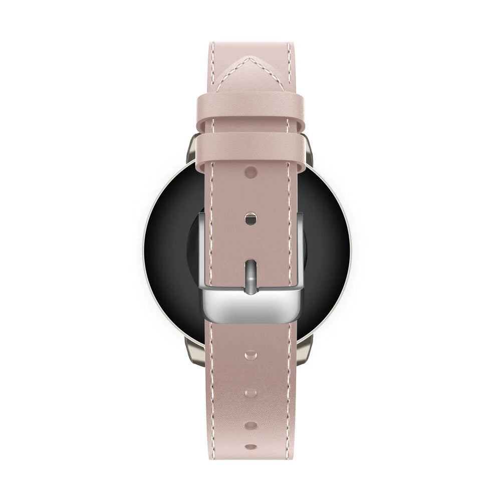 Leren horlogeband 14mm - universeel - roze