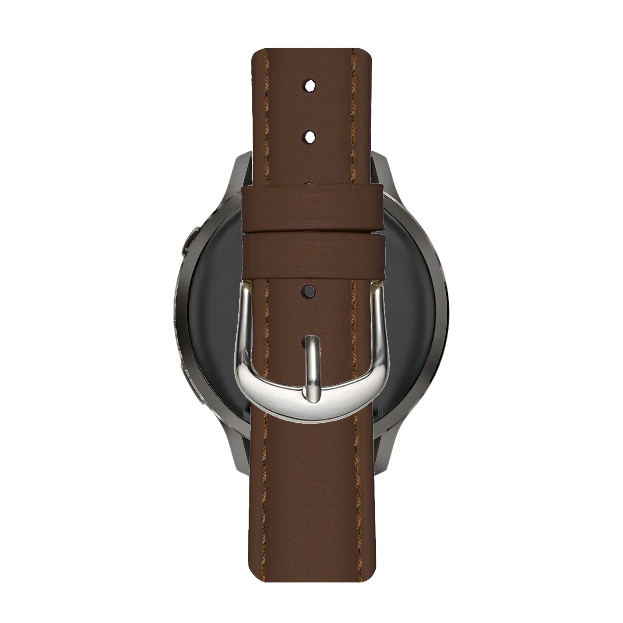 Bandz Oozoo Smartwatch 20mm Leather Strap 'Bullet' (Brown)
