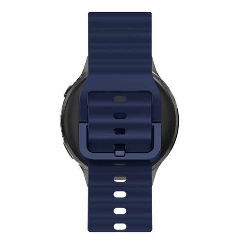 Bandz Garmin Bounce 2 siliconen band 'Wave' (donkerblauw)