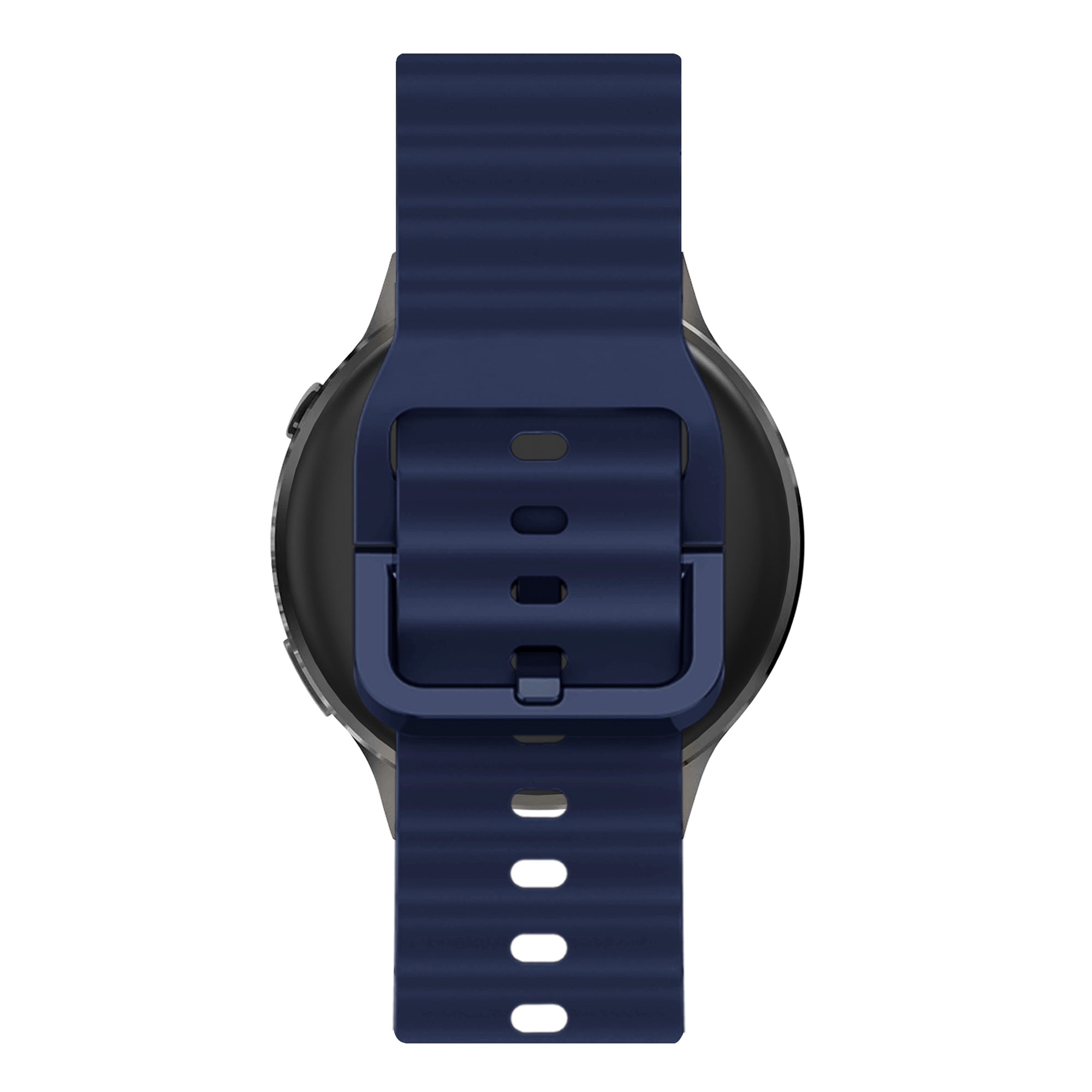 Bandz Garmin Bounce 2 siliconen band 'Wave' (donkerblauw)