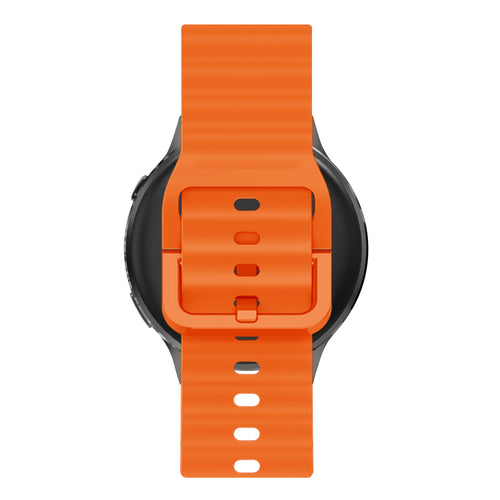 Bandz Garmin Bounce 2 siliconen band 'Wave' (oranje)