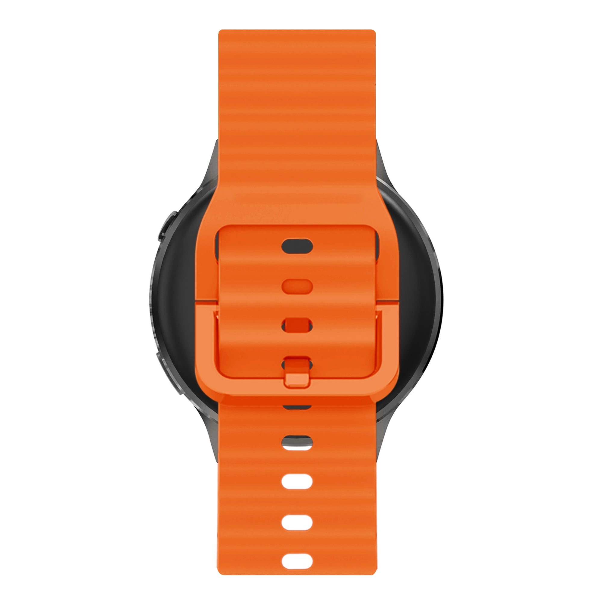 Bandz Garmin Bounce 2 siliconen band 'Wave' (oranje)