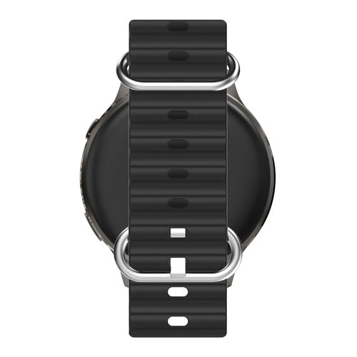 Bandz Garmin Forerunner 570 - 42mm ocean bandje 'Classic' (zwart)
