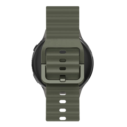 Bandz Garmin Bounce 2 siliconen band 'Wave' (legergroen)