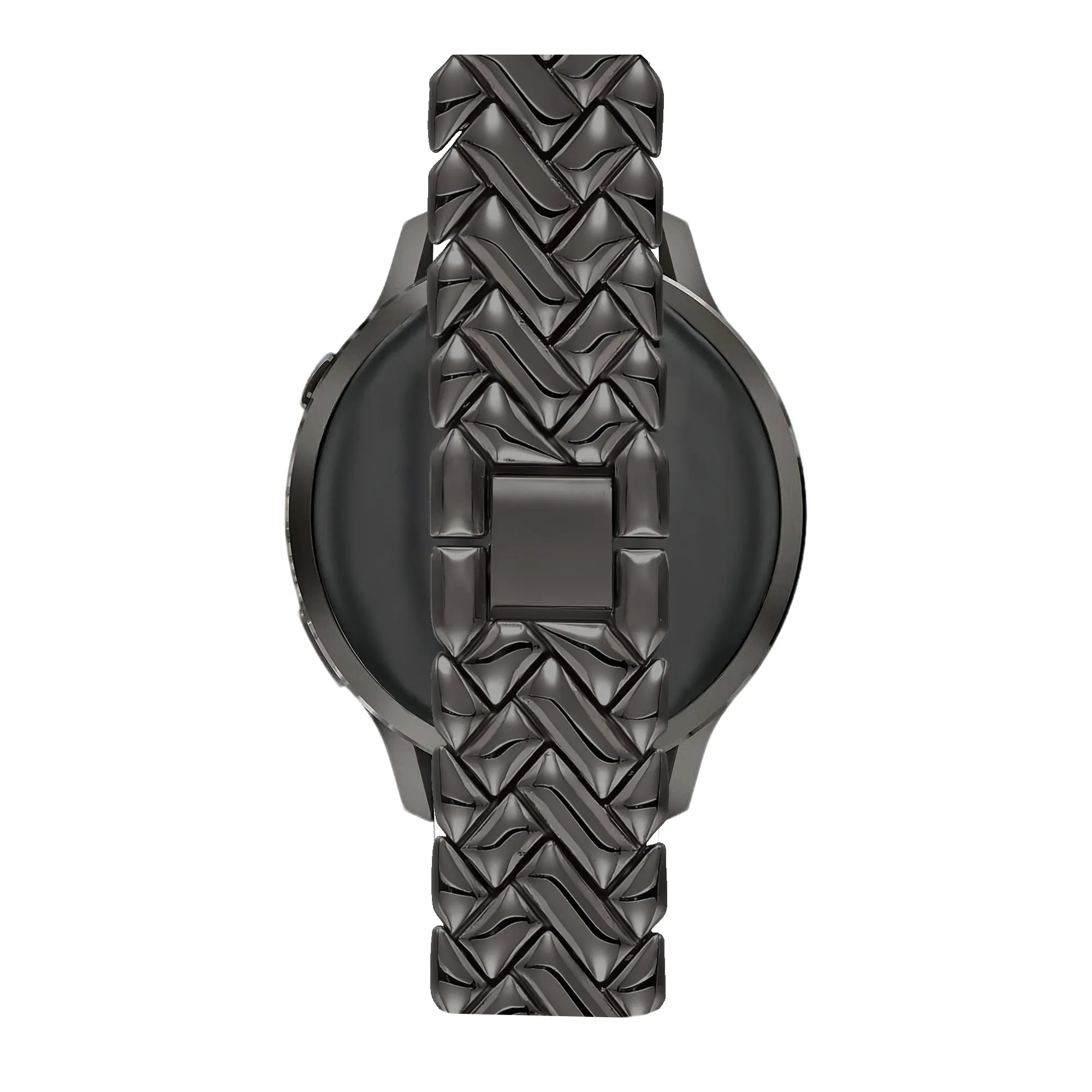 Bandz Huawei Watch GT 7 - 41mm metalen band 'V-type' (zwart)