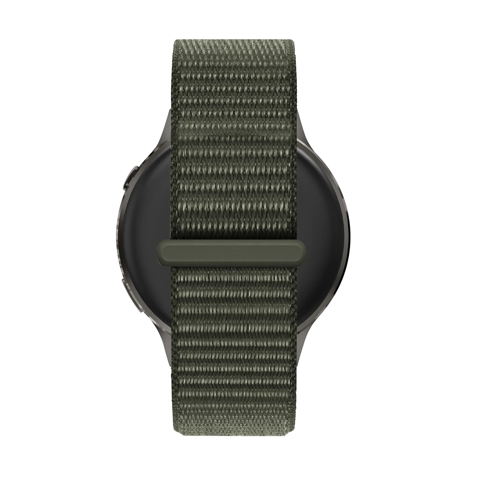 Bandz Garmin 18mm nylon loop band (donkergroen)