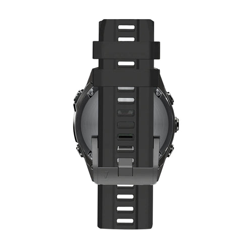 Bandz Garmin Approach S70 - 47mm siliconen band 'Classic' (zwart)