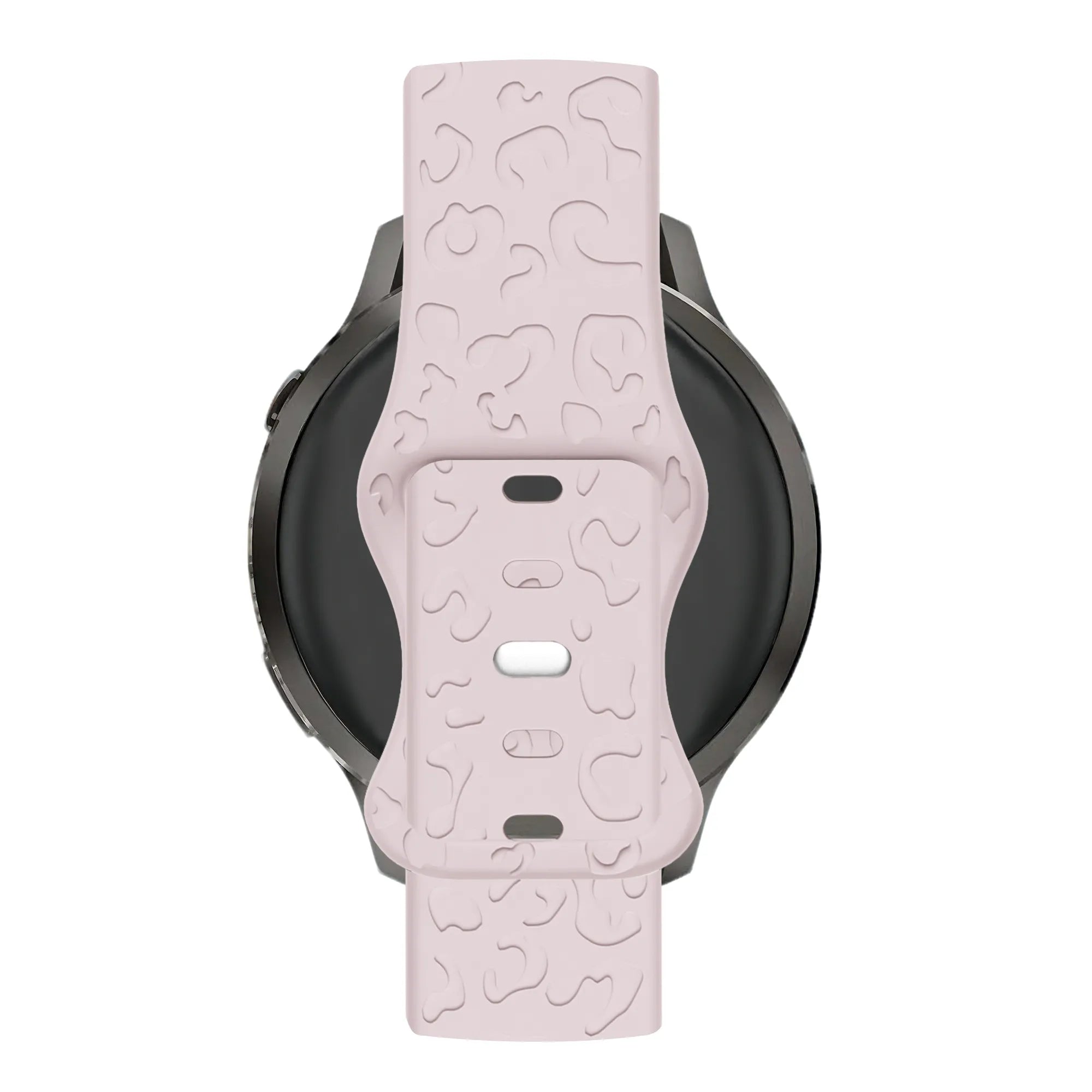 Bandz Garmin Bounce 2 siliconen band 'Leopard' (roze)