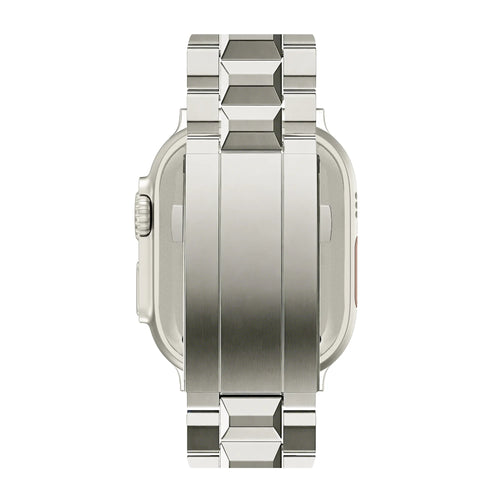 Bandz Apple Watch titanium band 'Deluxe' (titanium)
