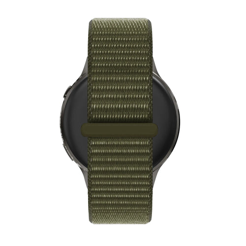 Bandz Garmin Vivomove Style Nylon Loop Strap (Olive)
