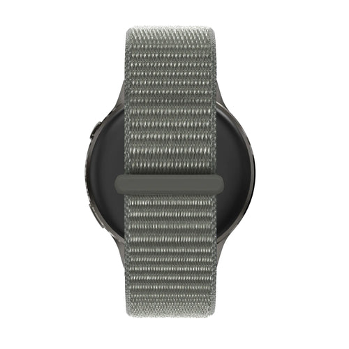 Bandz Garmin Vivomove HR Nylon Loop Strap (Grey-Green)