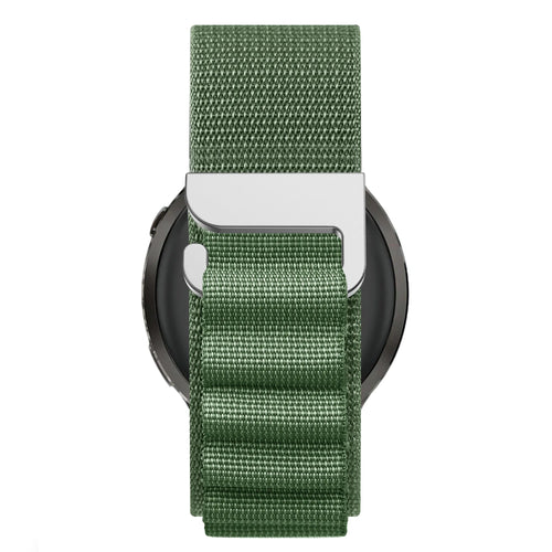 Bandz Garmin D2 Air X15 Alpine nylon band (groen)