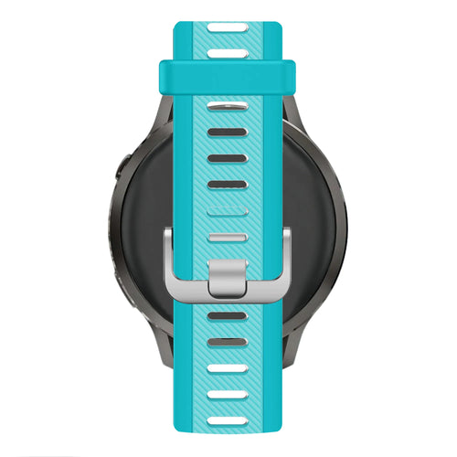 Bandz Garmin Forerunner 570 - 47mm dual sport band met gesp (aqua)