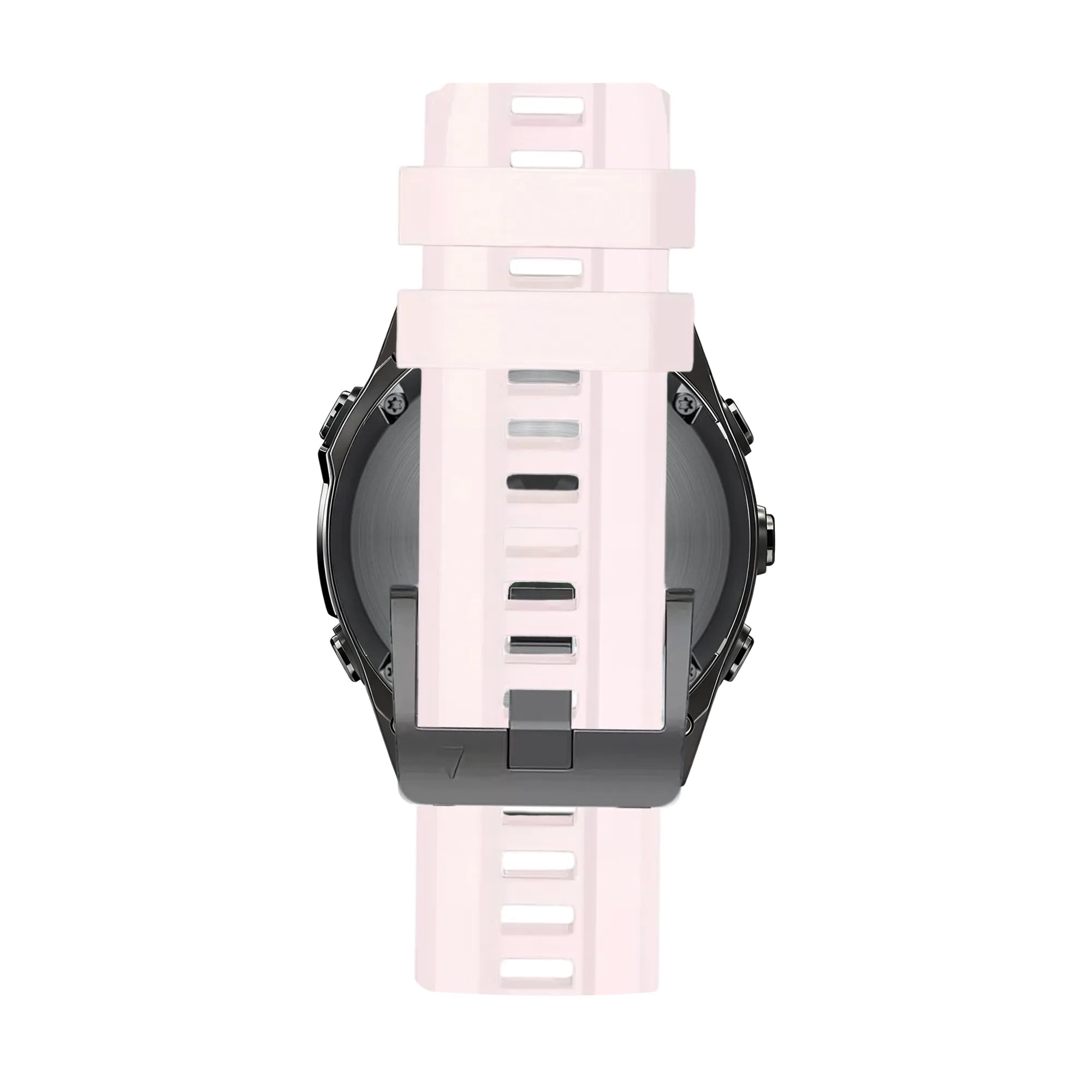Bandz Garmin Descent Mk2S siliconen band 'Classic' (lichtroze)