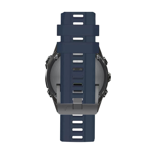 Bandz Garmin Instinct 2s siliconen band 'Classic' (donkerblauw)