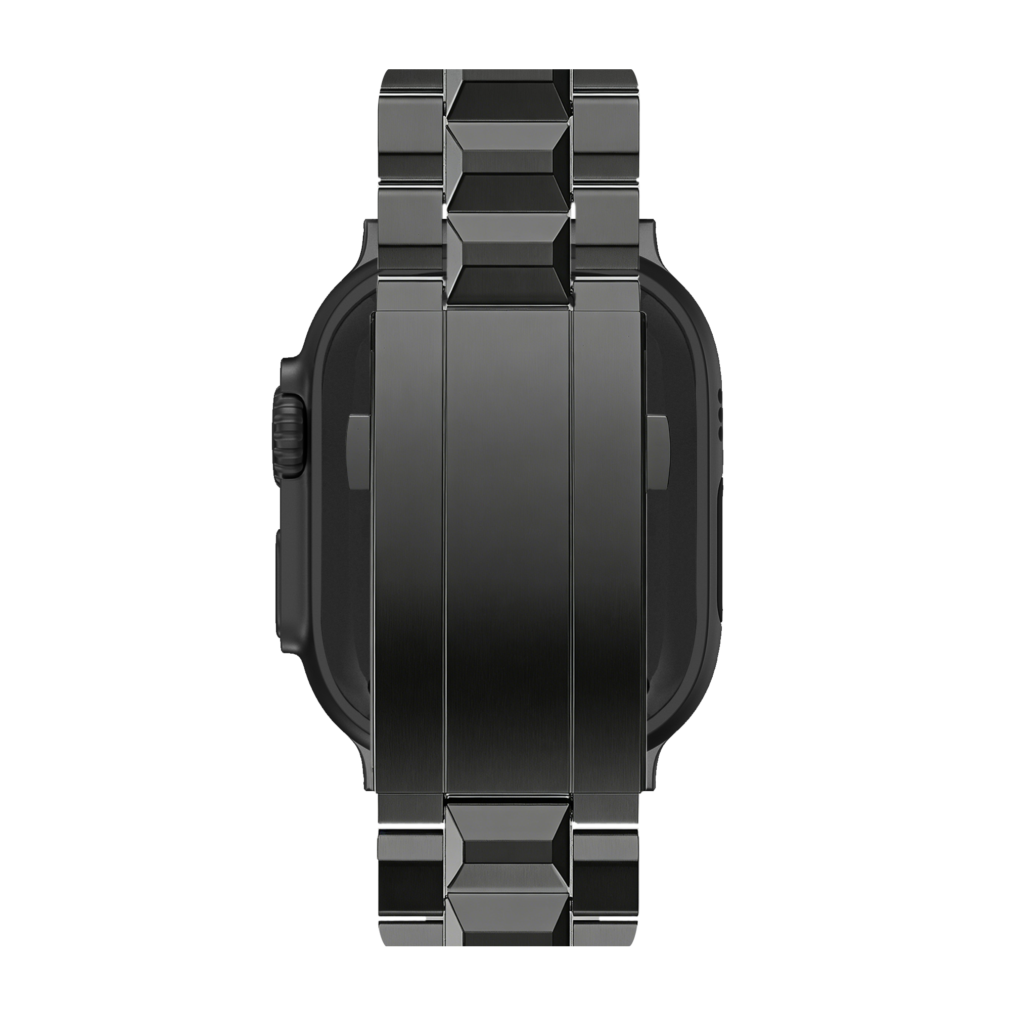 Bandz Apple Watch Ultra titanium band 'Deluxe' (zwart)