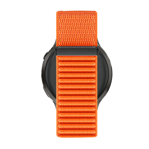 Bandz Garmin Approach J1 nylon band 'Wave' (oranje)
