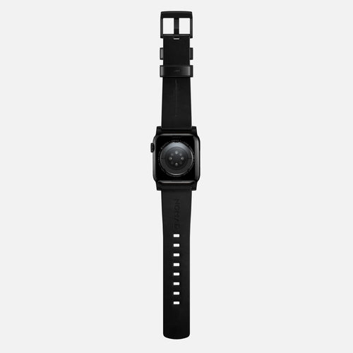Nomad Modern Apple Watch leren bandje (zwart)