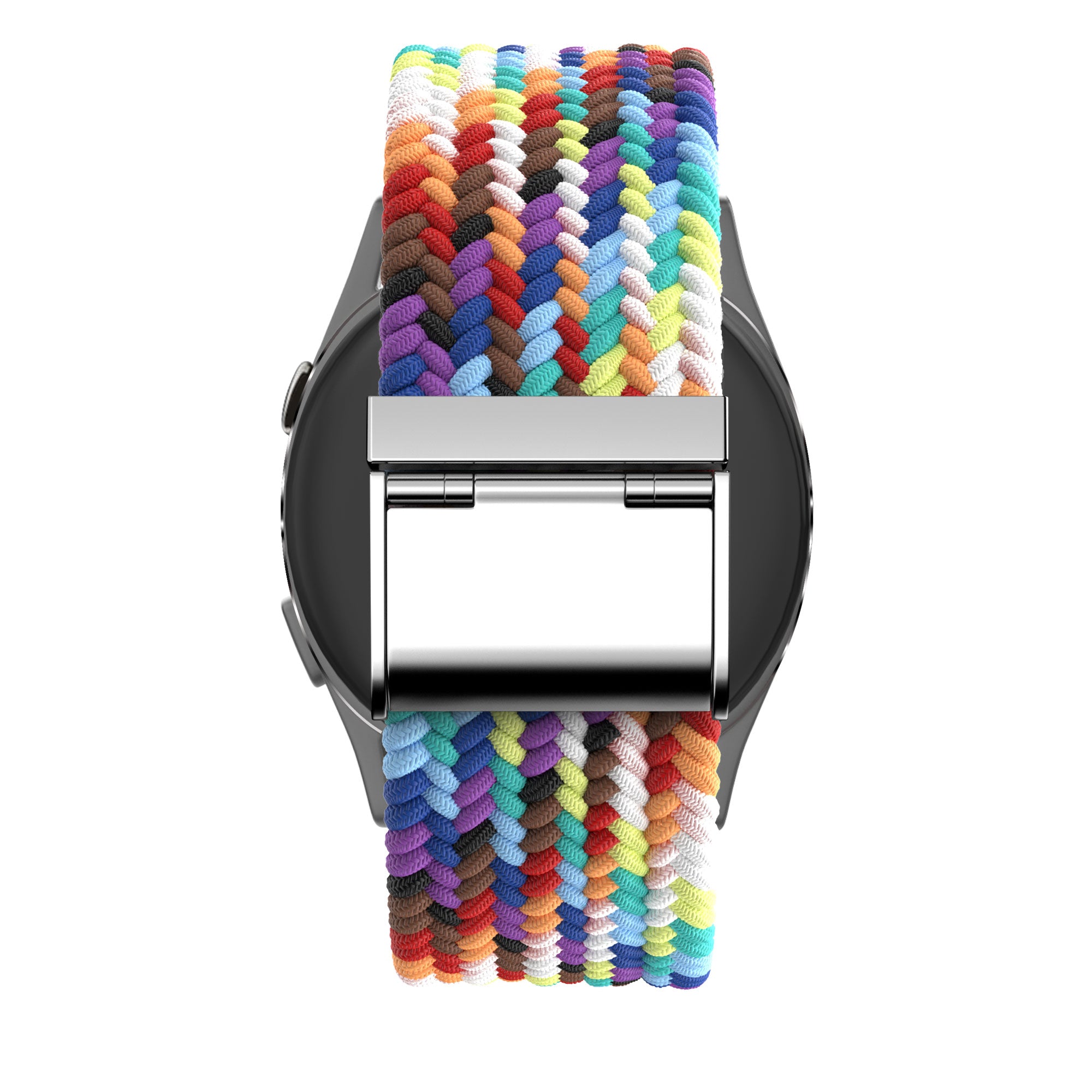Bandz Garmin Forerunner 70 gevlochten nylon band (kleurrijk)