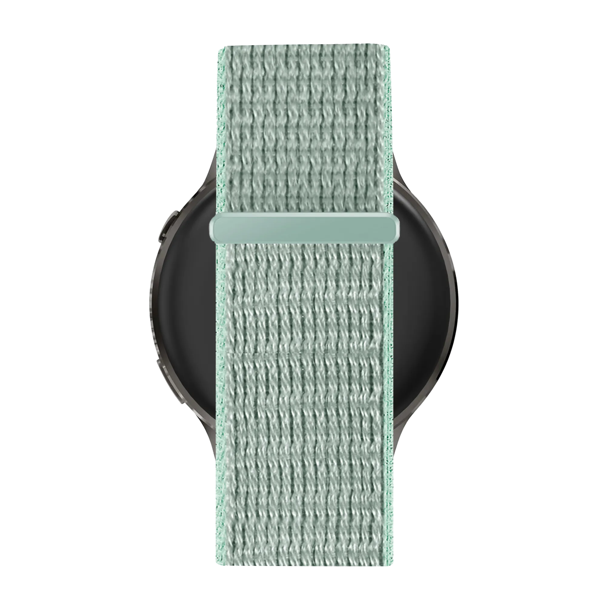 Bandz Garmin Forerunner 70 nylon loop band (licht cyaan)