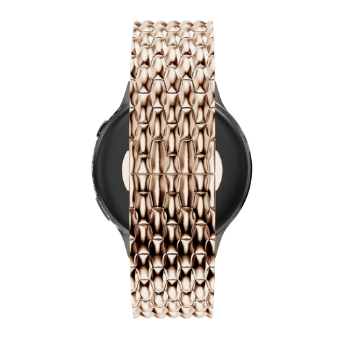 Bandz Garmin Forerunner 70 Steel Strap 'Dragon' (Rose Gold)