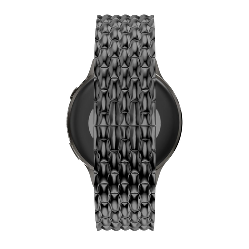 Bandz Garmin Forerunner 70 Steel Strap 'Dragon' (Black)