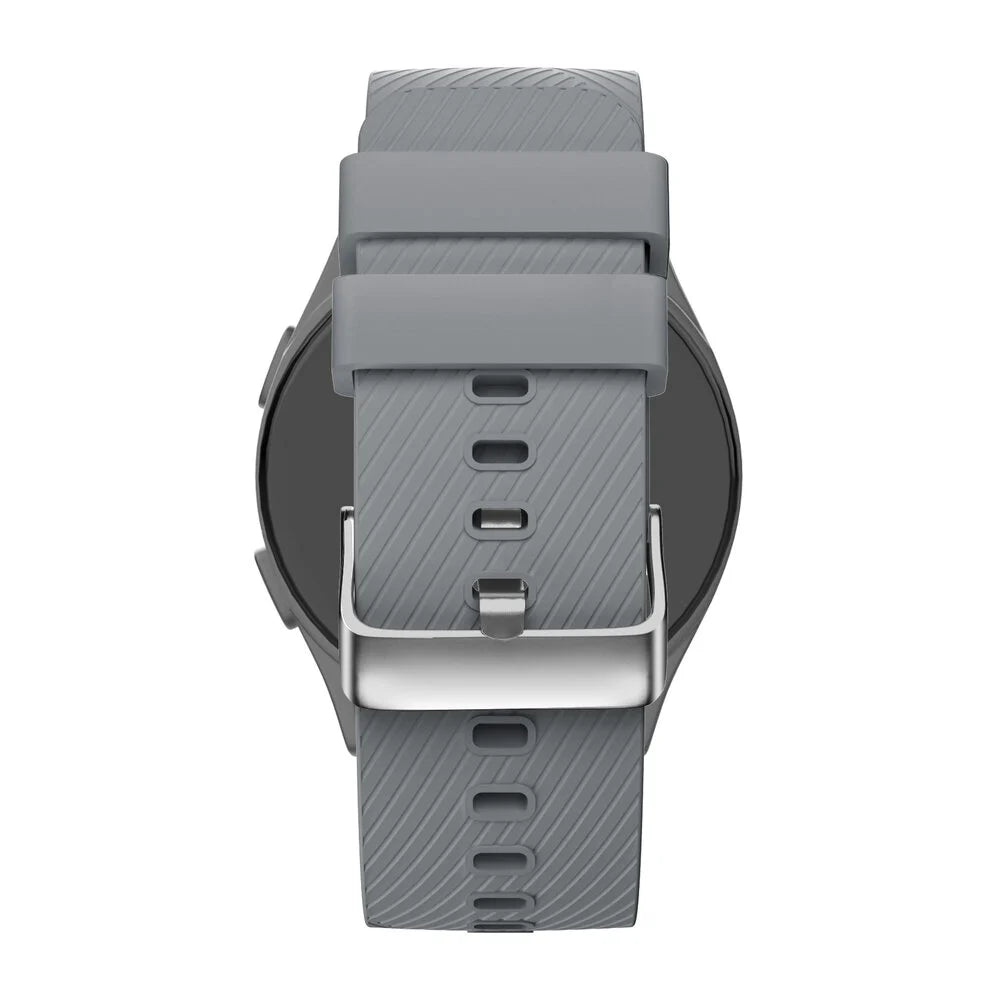 Bandz Amazfit Cheetah (Pro) siliconen band 'Deluxe' (grijs)