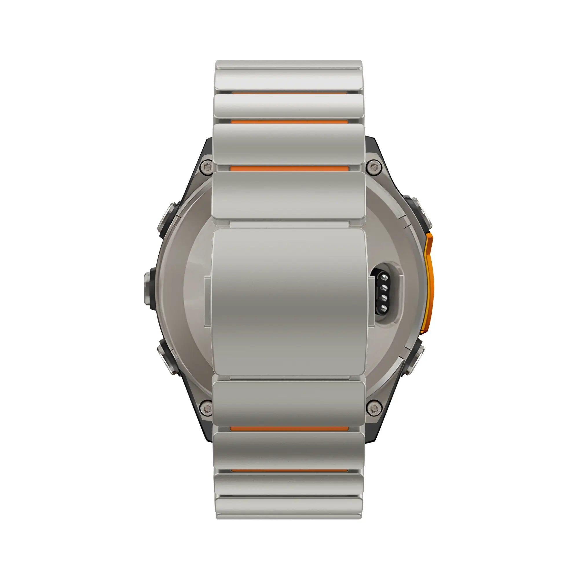Bandz Garmin Tactix 7 titanium band 'Hybrid' (titanium/oranje)