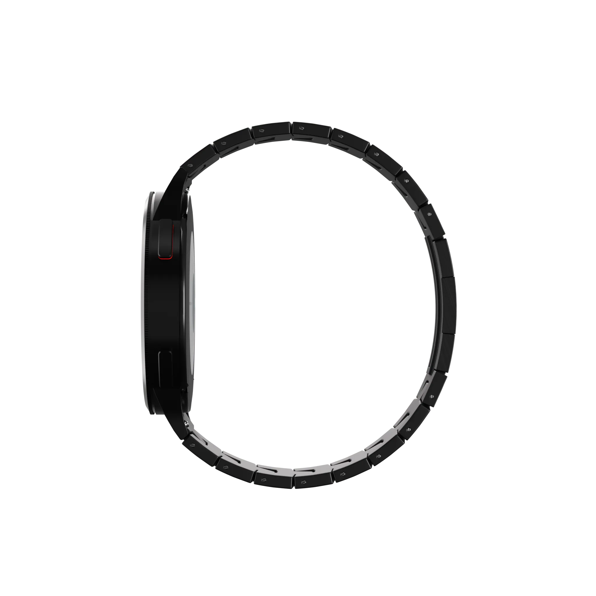 Suunto Race (S) Titanium Grain Strap (Flat Buckle) (Black)