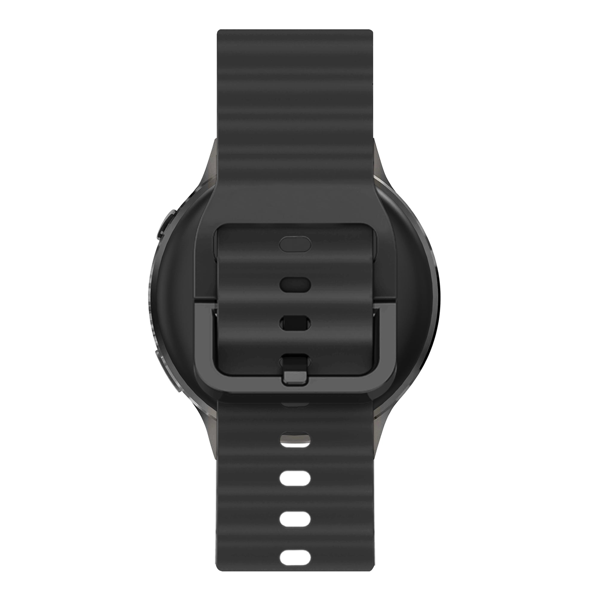Bandz Garmin Bounce 2 siliconen band 'Wave' (zwart)