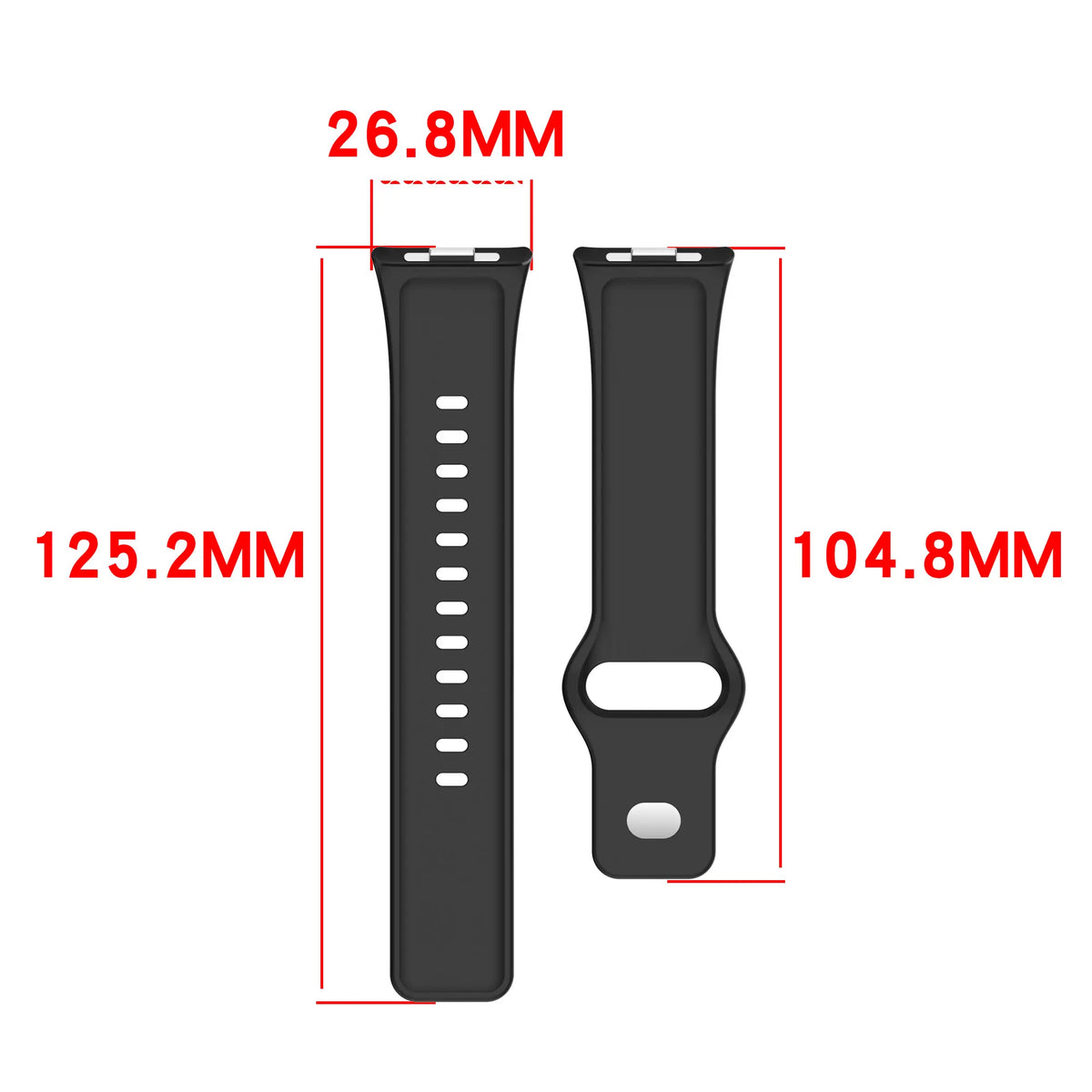 Redmi Watch 6 Silicone Classic Strap (Dark Blue)