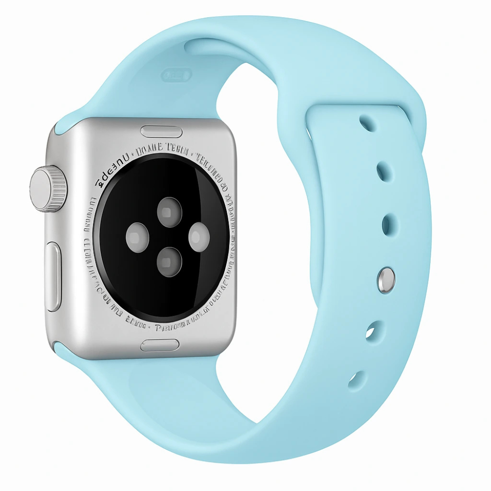 Apple Watch sport bandje (lichtblauw) 