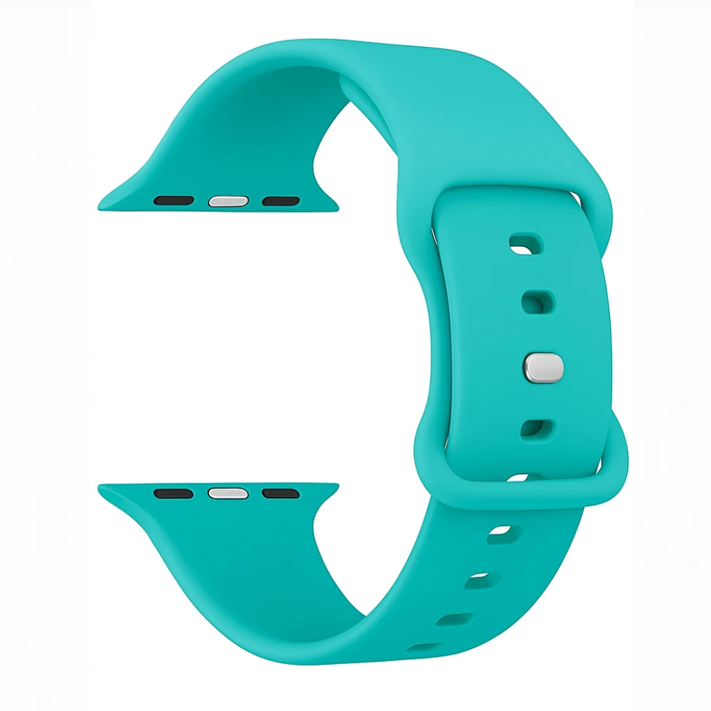 Apple Watch siliconen bandje (aqua)