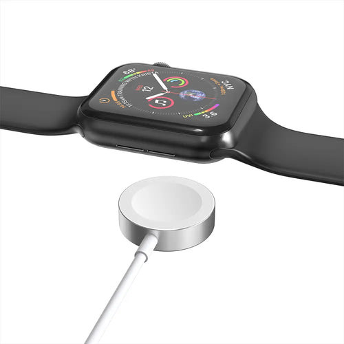 Strap-it USB-C Metal Apple Watch Charger (White)