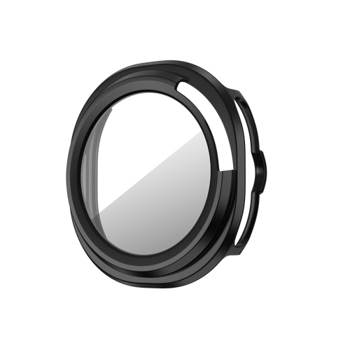 Bandz Samsung Galaxy Watch 8 Classic PC hoesje met glas (zwart)