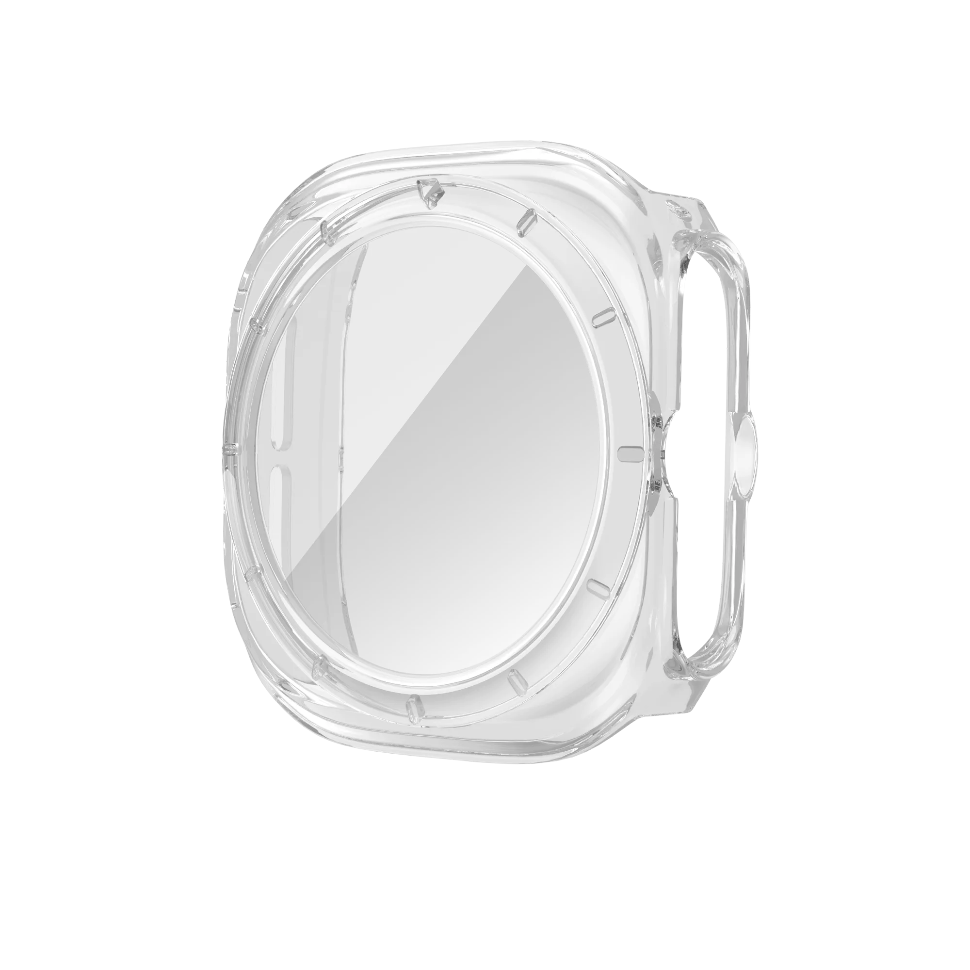 Bandz Samsung Galaxy Watch Ultra PC hoesje met glas (transparant)