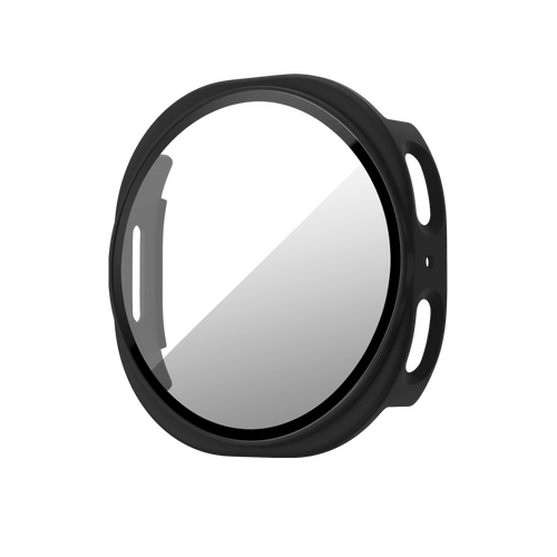 Bandz Samsung Galaxy Watch 8 - 44mm PC Cover with Glass (Black)
