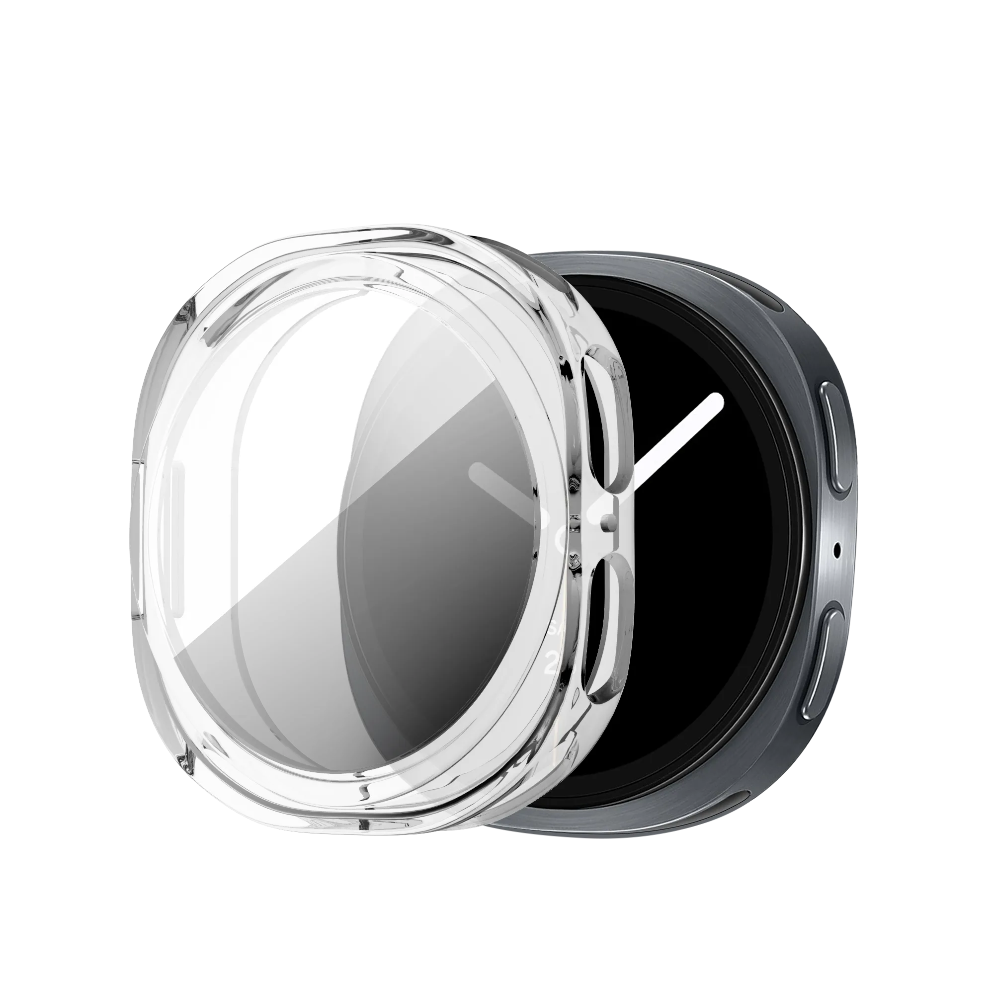 Bandz Samsung Galaxy Watch 8 - 40mm TPU hoesje (transparant)