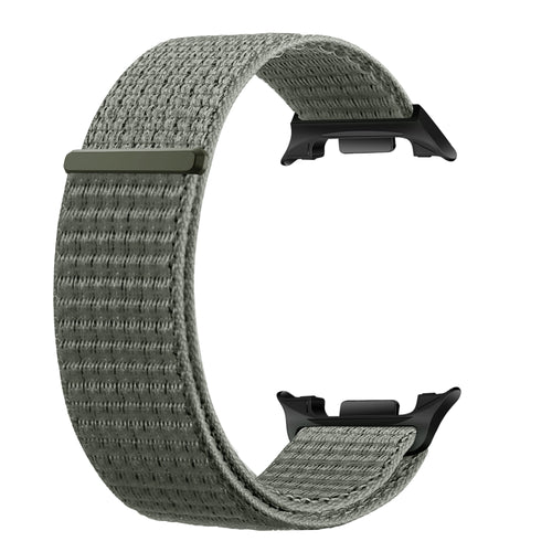  Samsung Galaxy Watch 8 - 40mm nylon bandje (grijs-groen)