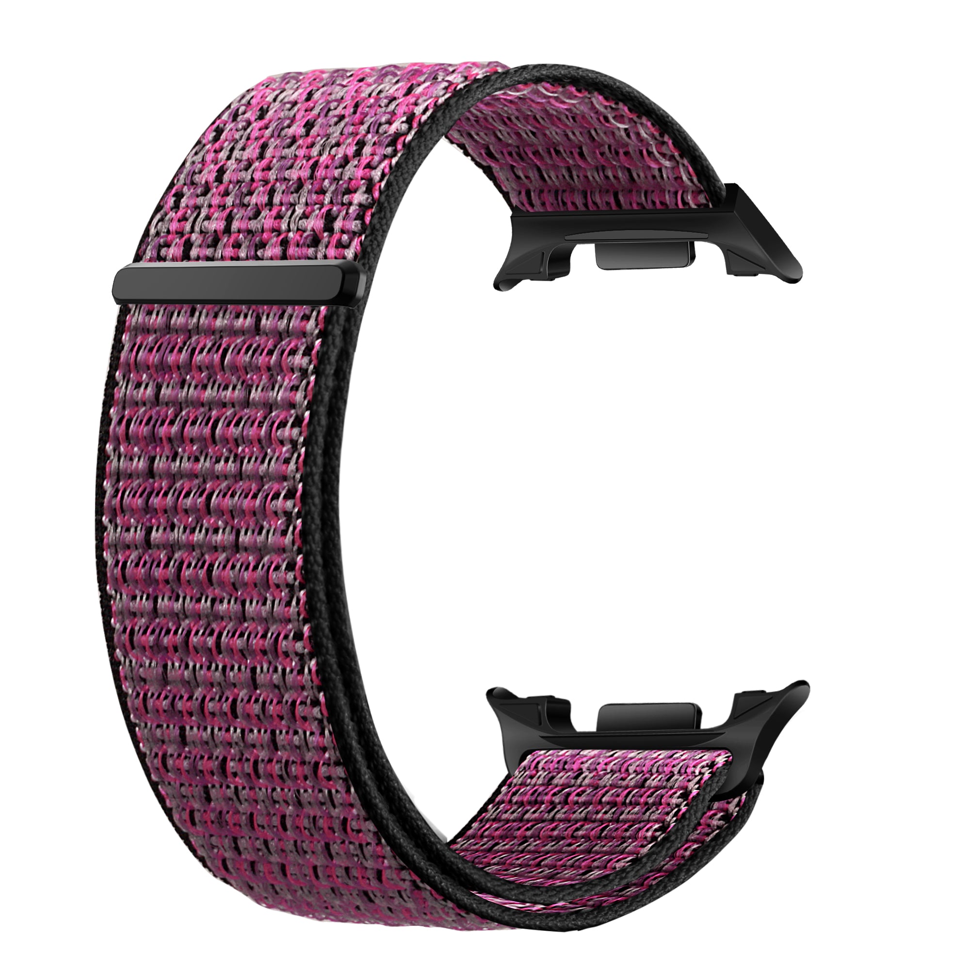  Samsung Galaxy Watch 8 - 40mm nylon bandje (true berry)