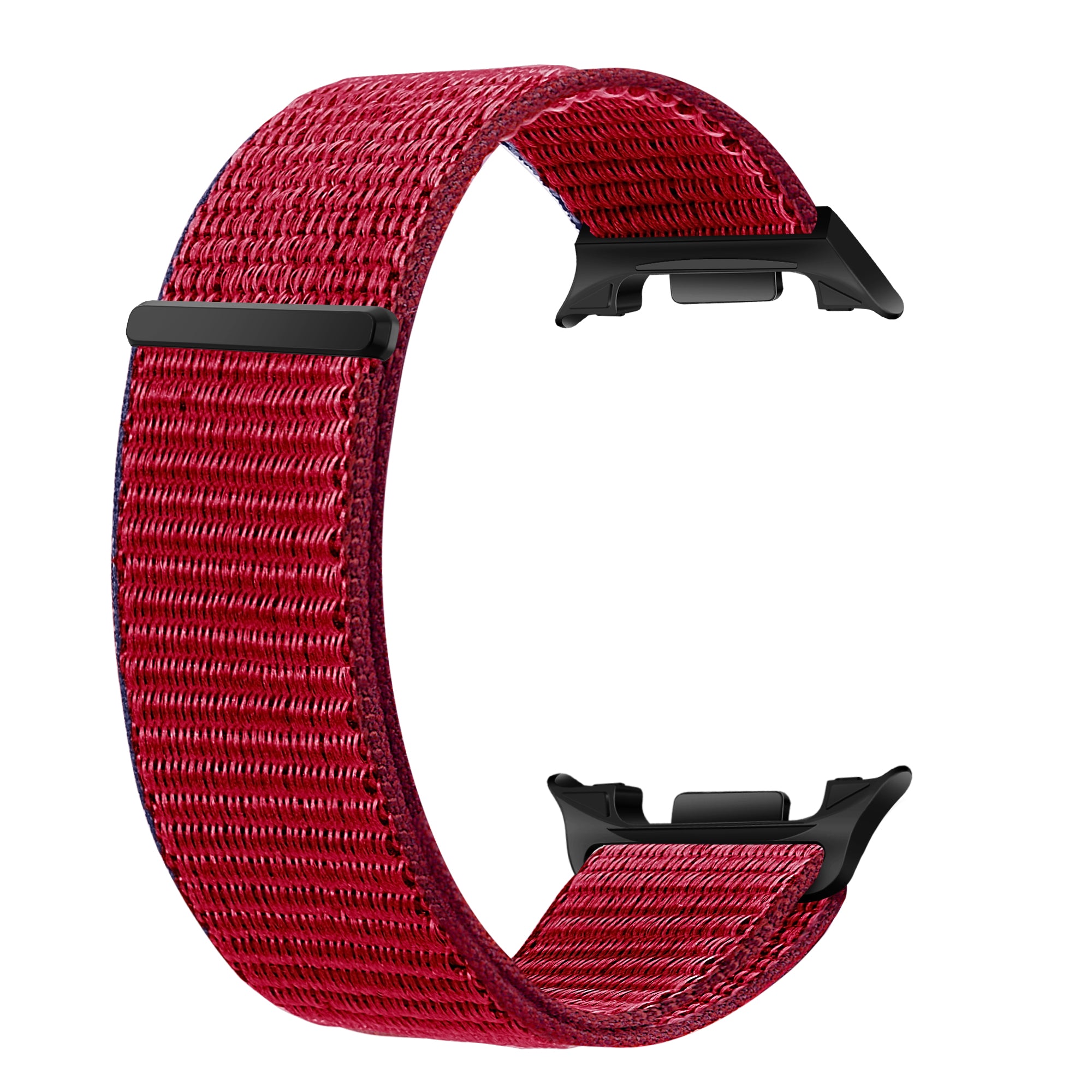  Samsung Galaxy Watch 8 Classic nylon bandje (rood mix)