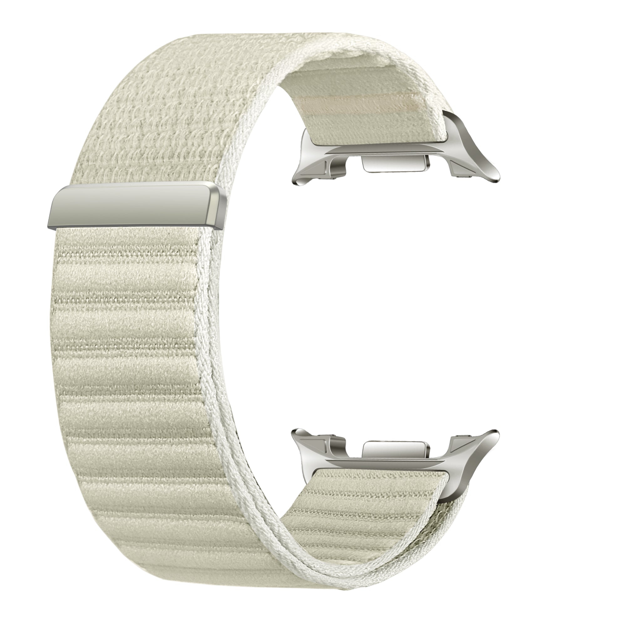 Samsung Galaxy Watch 9 - 40mm wave nylon bandje (sterrenlicht)