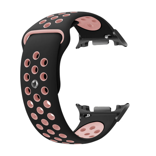  Samsung Galaxy Watch 8 - 40mm sport bandje (zwart/roze)